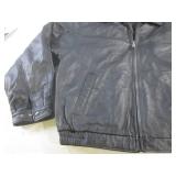 (CS) Croft & Barrow Leather Jacket ...