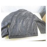 (CS) Croft & Barrow Leather Jacket ...