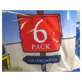 (EC2) 12 Bags with 6 Lunch Size Bag...