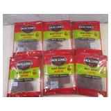 (B-1) 6 Bags of Jack Links Jalapeno...