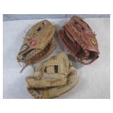 (CS) 3 Baseball Gloves - Wilson A21...