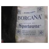 (H-2) Vintage Borgana Faux Fur Coat...
