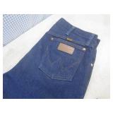 (CSB) Pair of Wrangler Blue Jeans S...