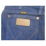 (CSB) Pair of Wrangler Blue Jeans S...