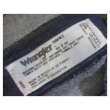 (CSB) Pair of Wrangler Blue Jeans S...