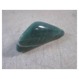 (CNTR) Tumbled Polished Green Stone...