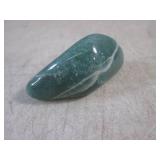 (CNTR) Tumbled Polished Green Stone...
