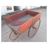 (TRLR) Antique Peddlers Cart Wagon ...