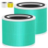 Set of 4 Air Purifier Replacement Filters for Puroair 240
