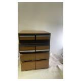 4 VHS Storage CabinetsÂ 