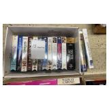 Large Collection of Vintage VHS Tapes - Movies, John Wayne, NASCAR