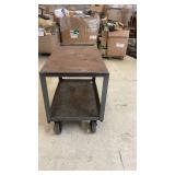 Heavy Duty Metal Rolling Utility Cart with Handle