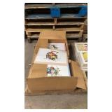 Collection of Approximately 200 Norman Rockwell Laminated Art PrintsÂ 