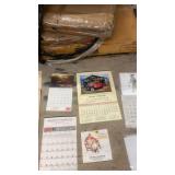 Collection of Vintage Advertising and Art Calendars Including Brown & Bigelow