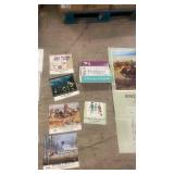 Collection of Vintage Advertising and Art Calendars Including Brown & Bigelow