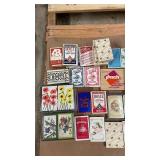 Collection of Vintage and Modern Playing Card Decks Assorted Brands