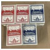 24 Decks of PGC Professional Gambling Poker Playing Cards Red and Blue