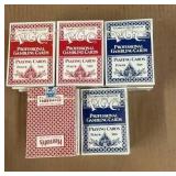 24 Decks of PGC Professional Gambling Poker Playing Cards Red and Blue