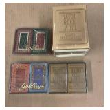 14 Decks of Dayco Gold Label Diesel Playing Cards and Golle Luxury Playing Cards