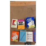 Collection of 18 Educational and Trivia Card Games