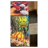Lot of 8 Assorted 100-Piece Puzzles by Hoyle