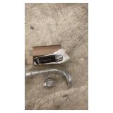 Motorcycle Exhaust Muffler Kit with Carbon Fiber Finish