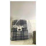 Bare 100% Flannel Cotton Sheet Set Twin XL Plaid