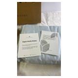 Set of 2 Westbrooke 100% Cotton King Fitted Sheets Light Blue