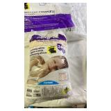 Fairfield Luxuriously Soft Poly-Fil Fiber Fill and Mainstays Comfort Complete Pillow