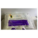 Fairfield Luxuriously Soft Poly-Fil Fiber Fill and Mainstays Comfort Complete Pillow