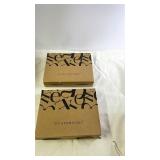 Pair of Westbrooke 100% Cotton Fitted Twin Sheets Light Beige