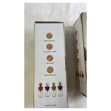 Set of 2 Quantitative Silica Gel Oil Dispensers with Brush Head
