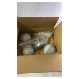 Unopened 3 Light Brushed Nickel Vanity Fixture in Box