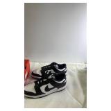 Nike Dunk Low Womens Size 10 Black and White Sneakers with Box