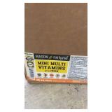 Box of Mason Natural Mini Multi Vitamins with Iron, 365 Mini-Tablets Per Bottle