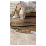 Assorted Dining Table and Metal Bed Frames in Open and Damaged Packaging