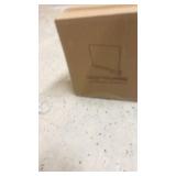 Pack of 10 Clear Acrylic Shelf Dividers for Closet and Pantry Organization