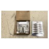 Satin Nickel Door Handle Set and 6-Pack Drawer Pulls