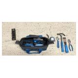 Toolkit with Hand Tools and 8 Inch Vise Jaws