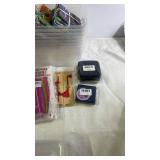 Party Decorations and Accessories Collection with Plastic Bins