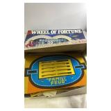 Vintage Wheel of Fortune and Family Feud Board Games Set