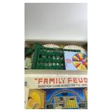 Vintage Wheel of Fortune and Family Feud Board Games Set