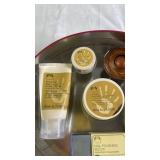 The Body Shop Almond Oil Hand Care Gift Set in Decorative Tin