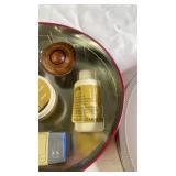The Body Shop Almond Oil Hand Care Gift Set in Decorative Tin