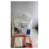 Queen Bedding Set with Protect-A-Bed Sleep Well Kit, Pillow, and Plaid Blanket