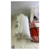 Queen Bedding Set with Protect-A-Bed Sleep Well Kit, Pillow, and Plaid Blanket
