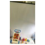 Fisher-Price Baby Walker with Toy Vehicles and Key Ring Set