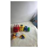 Fisher-Price Baby Walker with Toy Vehicles and Key Ring Set