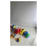 Fisher-Price Baby Walker with Toy Vehicles and Key Ring Set