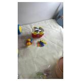 Fisher-Price Baby Walker with Toy Vehicles and Key Ring Set
